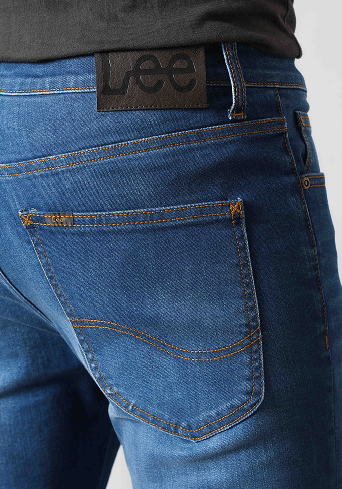 Jeans Hombre Malone Skinny Fit Stone Worn