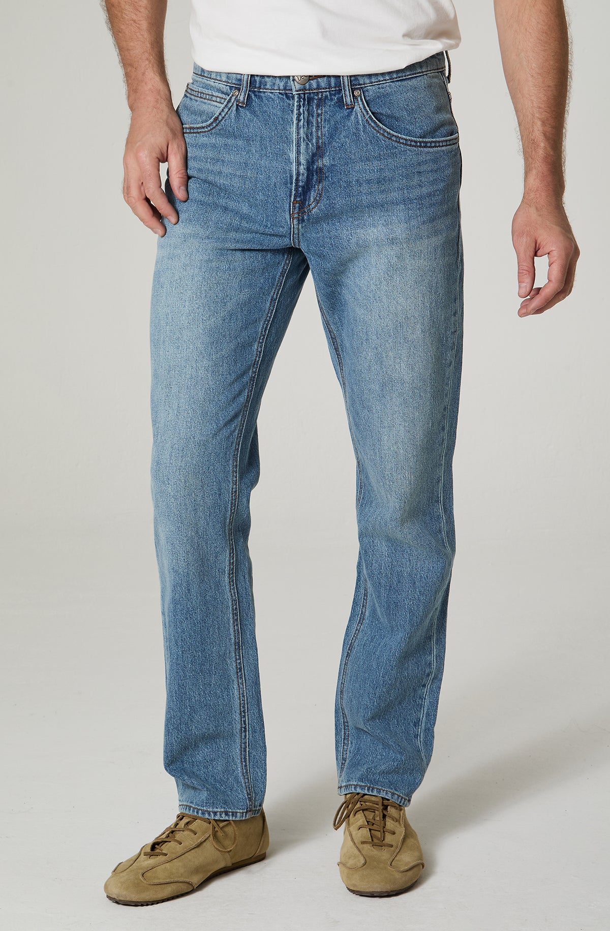 Jeans Hombre Brooklyn Straight Fit Indigo