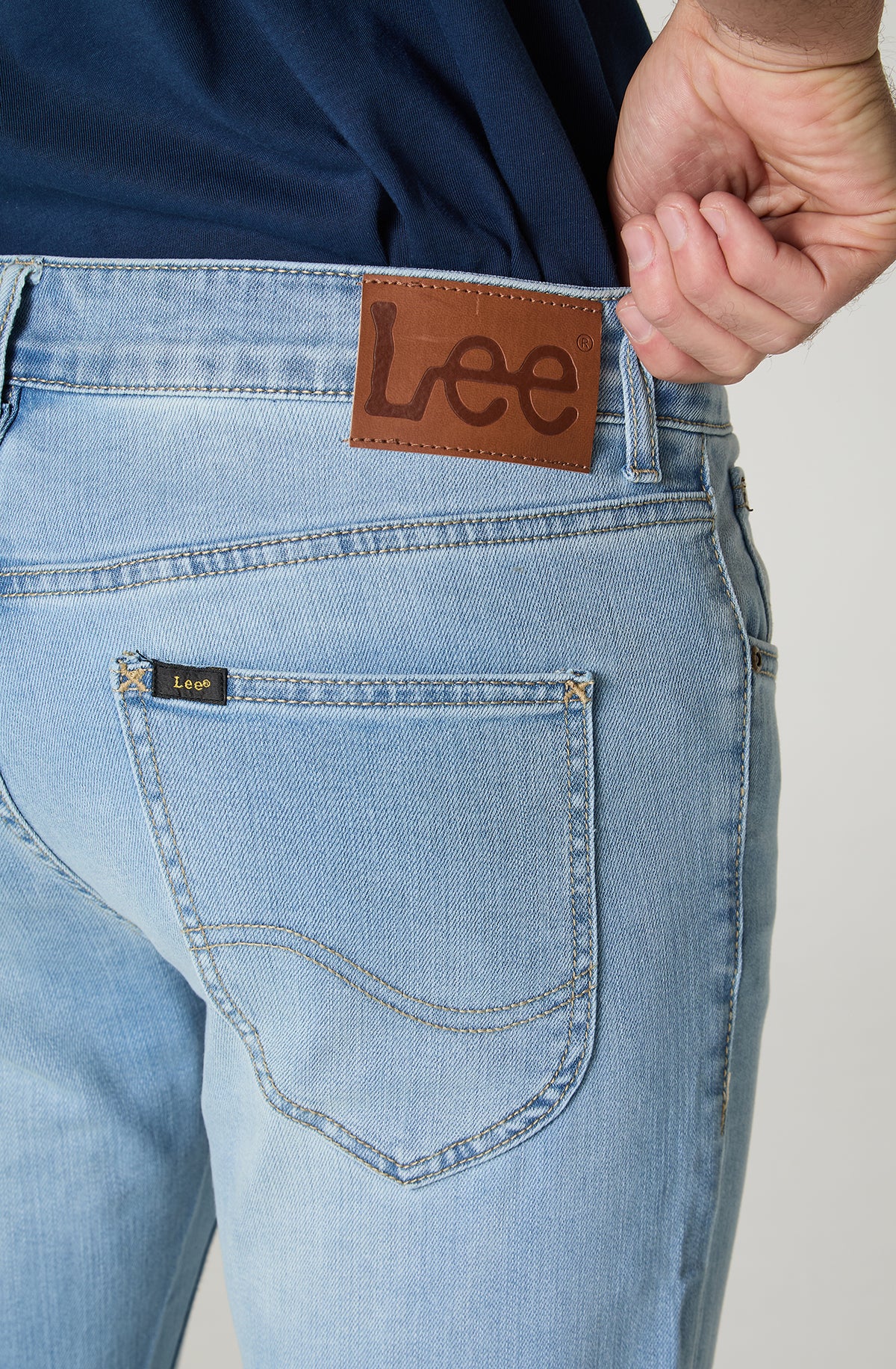 Jeans Hombre Malone Skinny Fit Light Worn Kali
