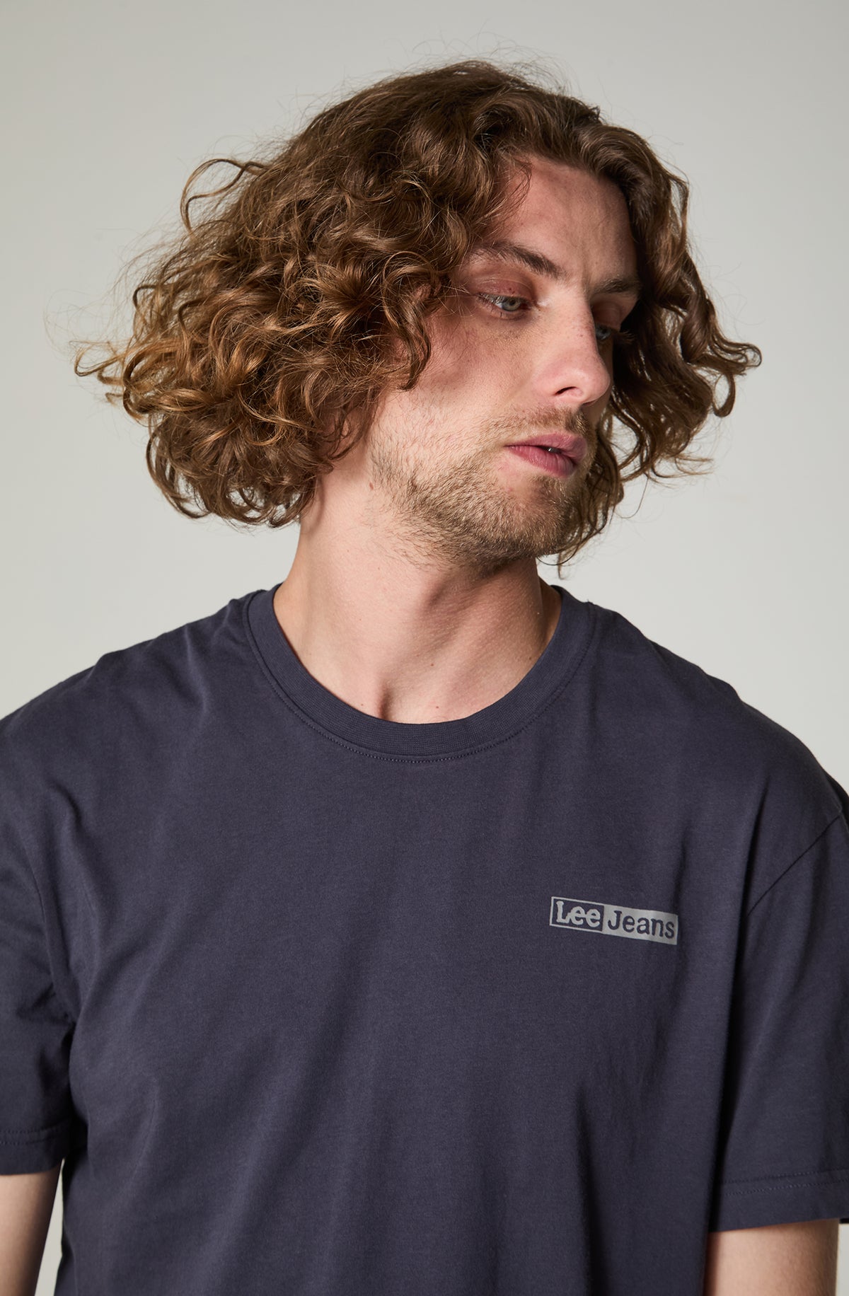 Polera Hombre Manga Corta Regular Fit Marengo