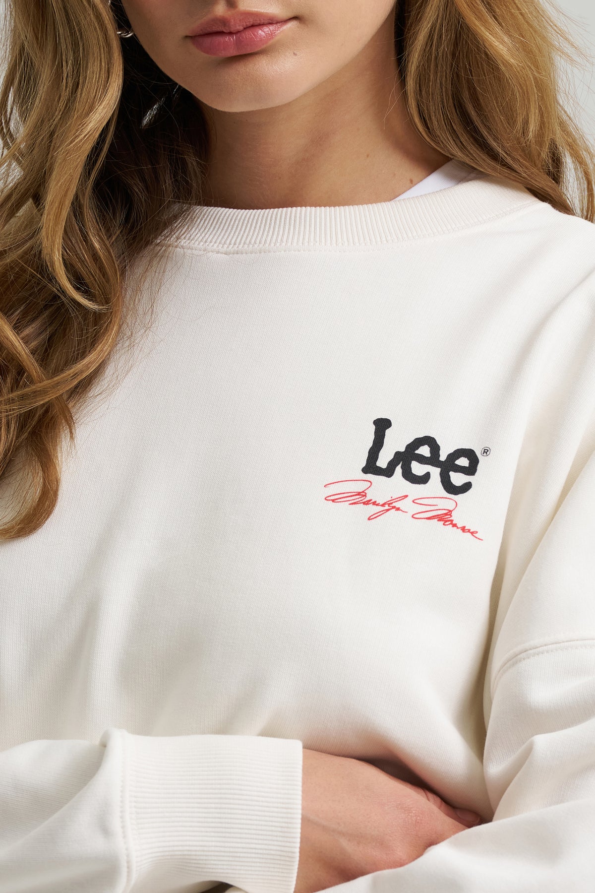 Lee X Marilyn Monroe Crew Sweatshirt