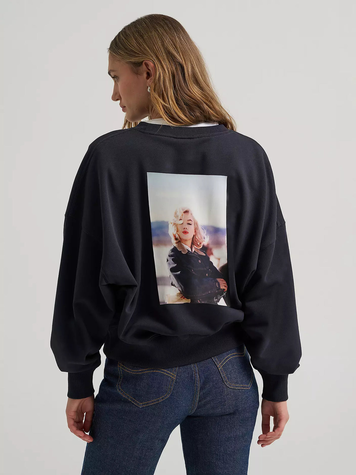 Lee X Marilyn Monroe Sweatshirt Black Beauty