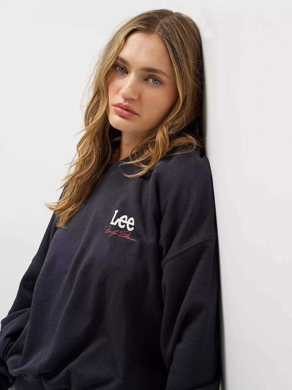 Lee X Marilyn Monroe Sweatshirt Black Beauty