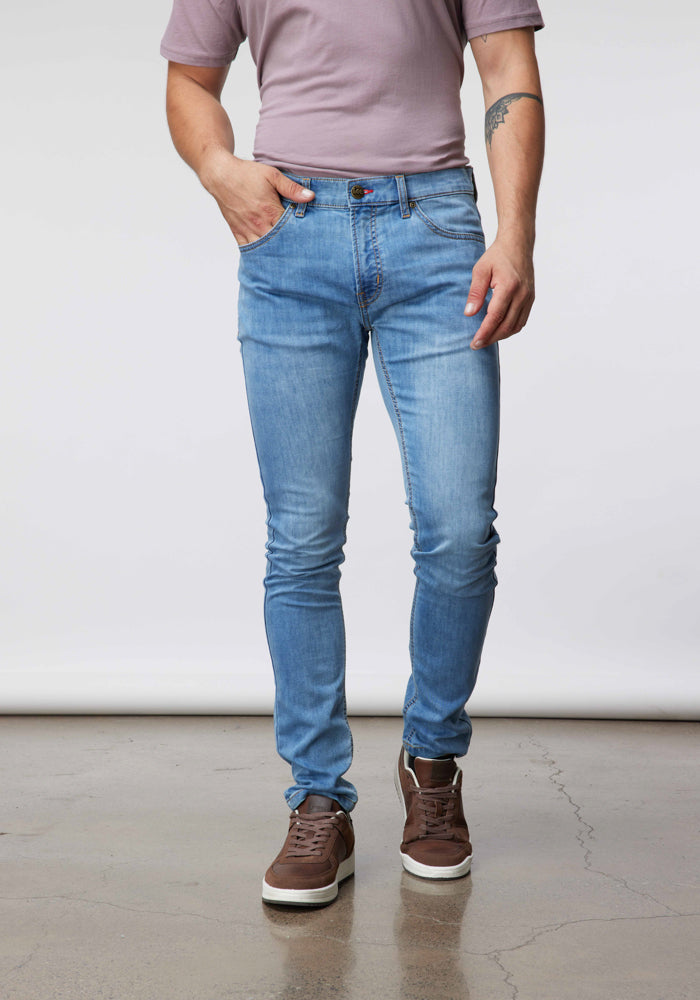 Jeans Hombre Malone Jogg Skinny Fit Light