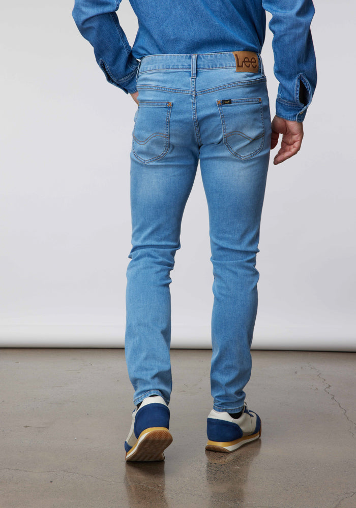 Jeans Hombre Malone Skinny Fit Mid Worn Lina