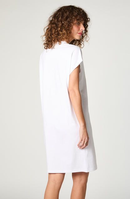 Vestido Mujer T-shirt Bright White