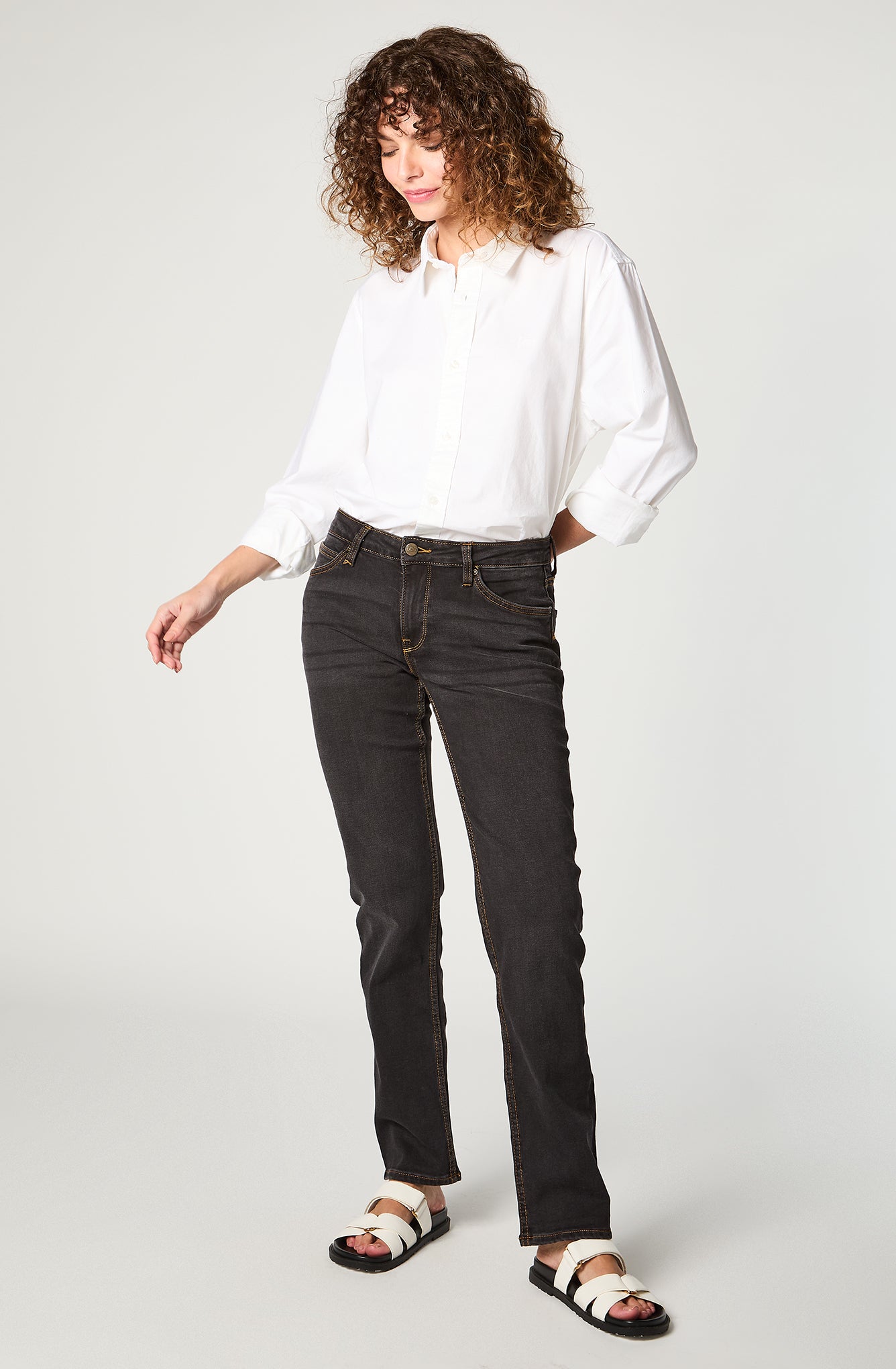 Jeans Lee Regular Fit  Black
