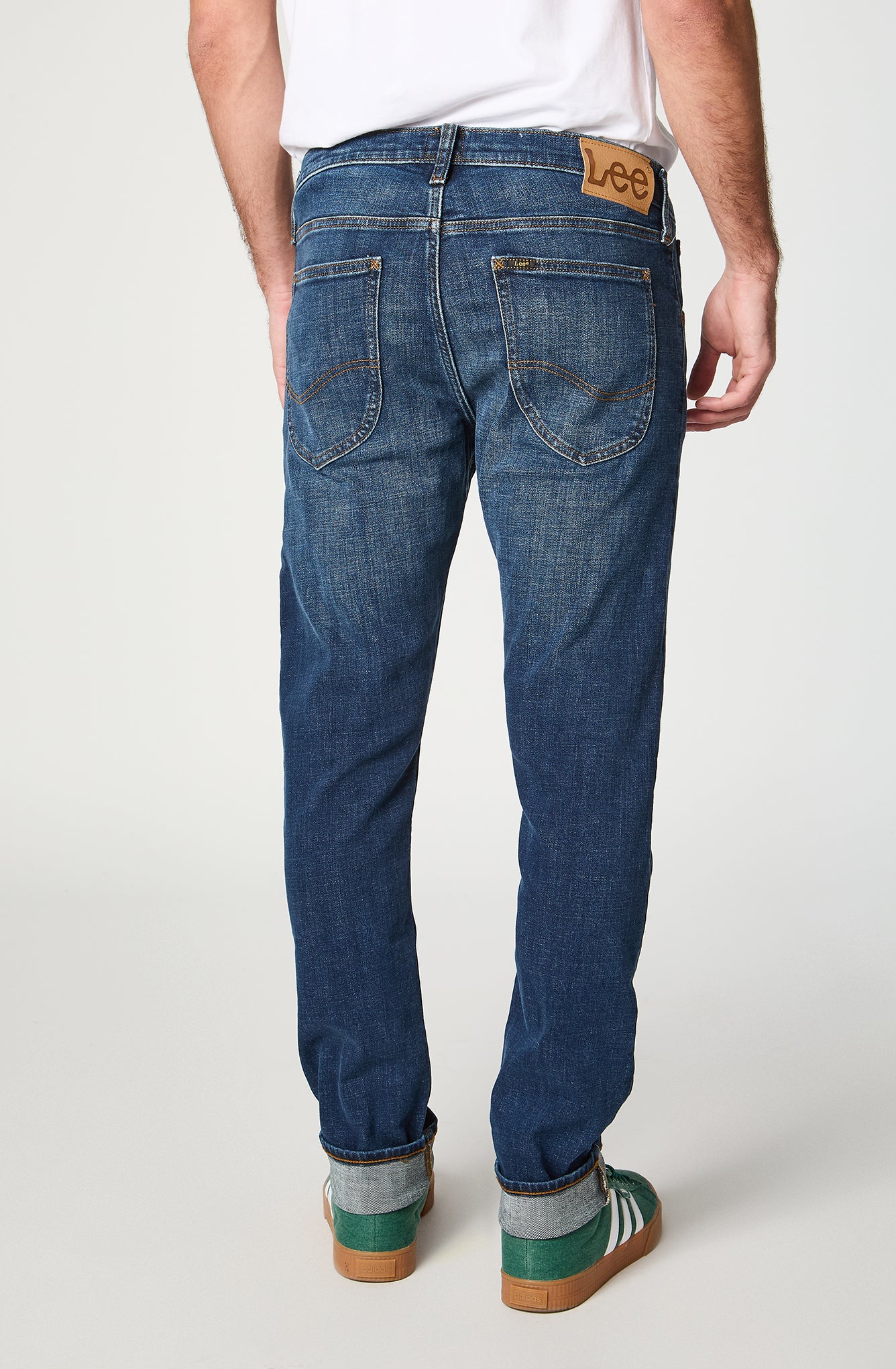 Jeans Hombre Luke Slim Tapered Fit Dark Washed
