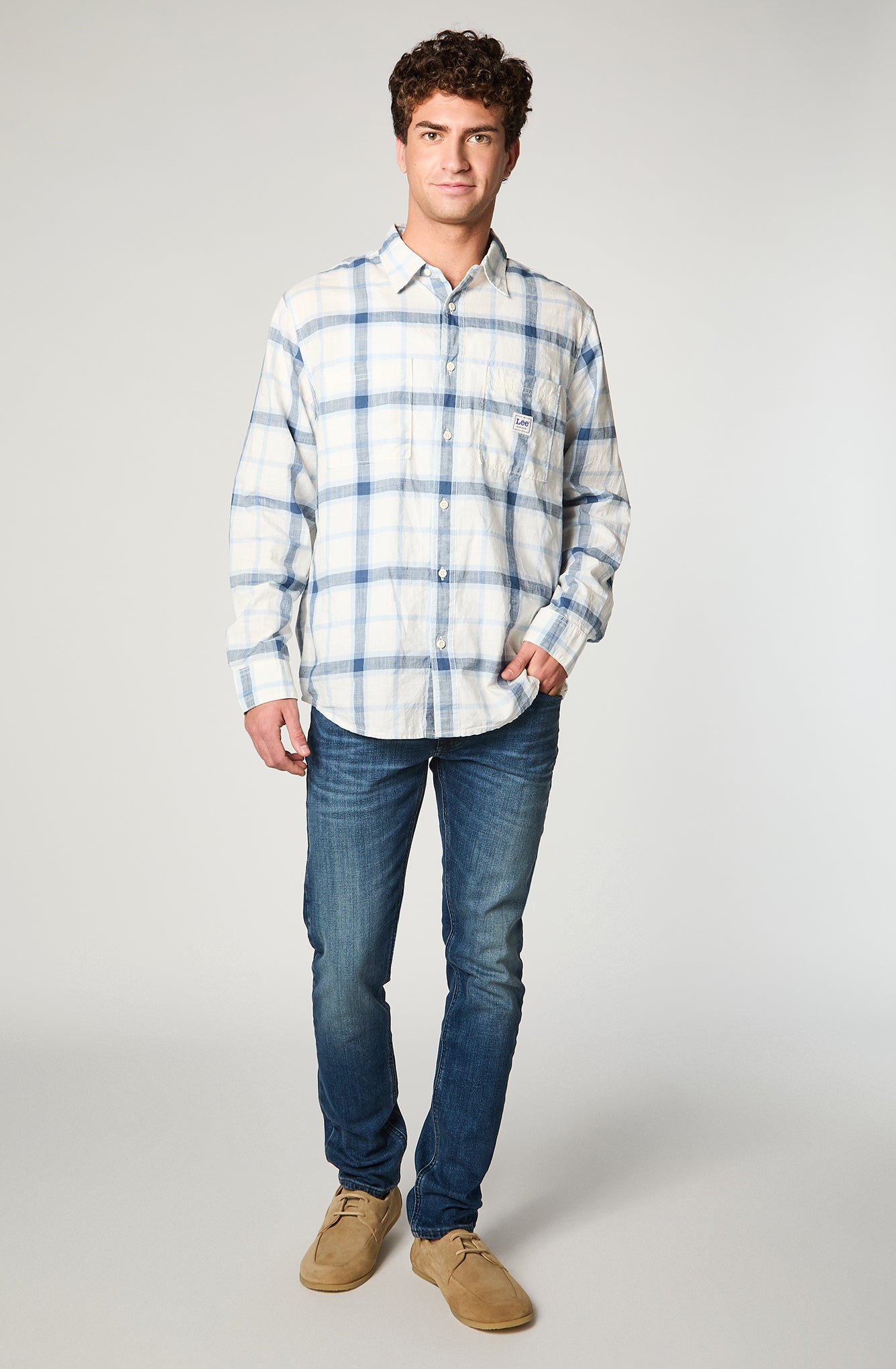Jeans Hombre Luke Slim Tapered Fit Street Washed