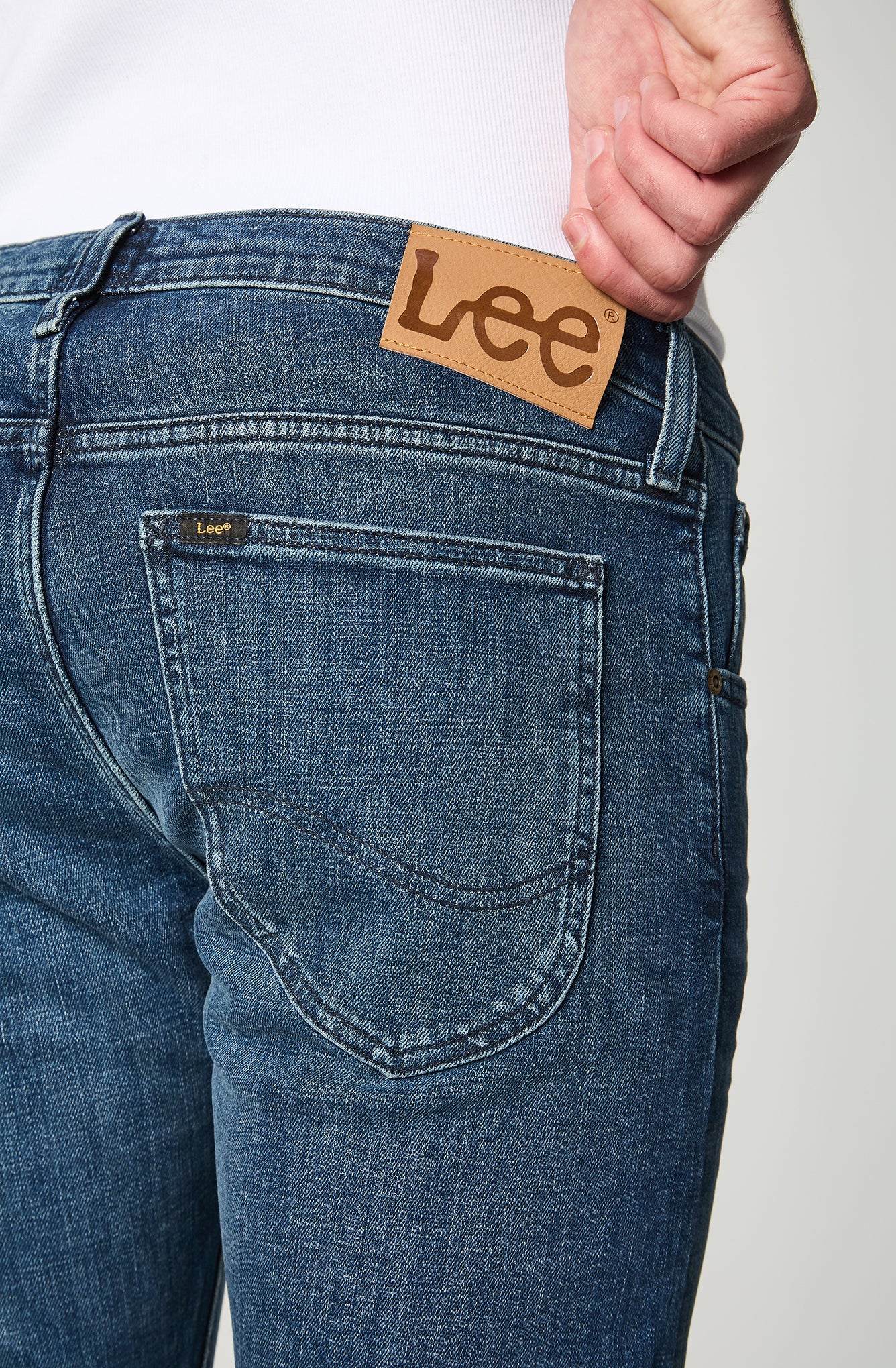 Jeans Hombre Luke Slim Tapered Fit Street Washed