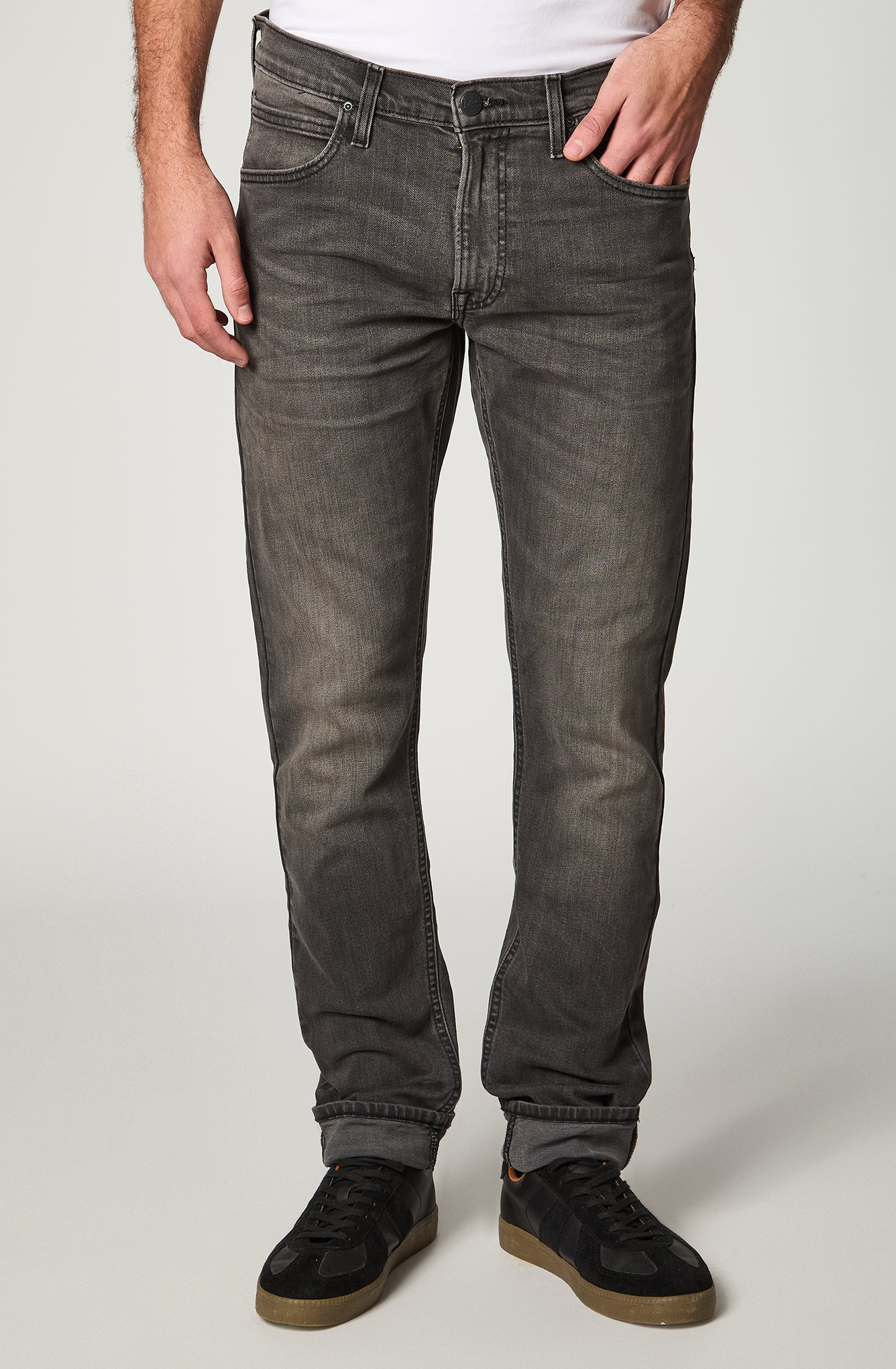 Jeans Hombre Luke Slim Tapered Fit Black Washed