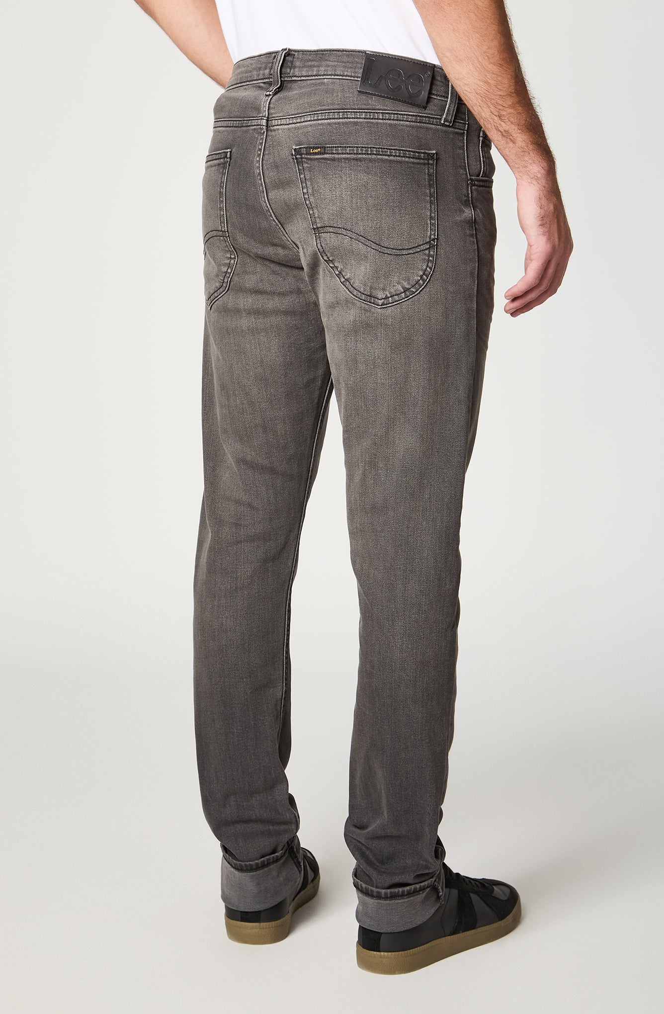 Jeans Hombre Luke Slim Tapered Fit Black Washed