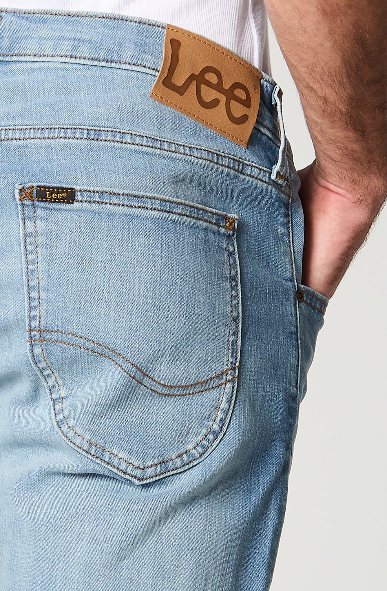 Jeans Hombre Luke Slim Tapered Fit Light Blue