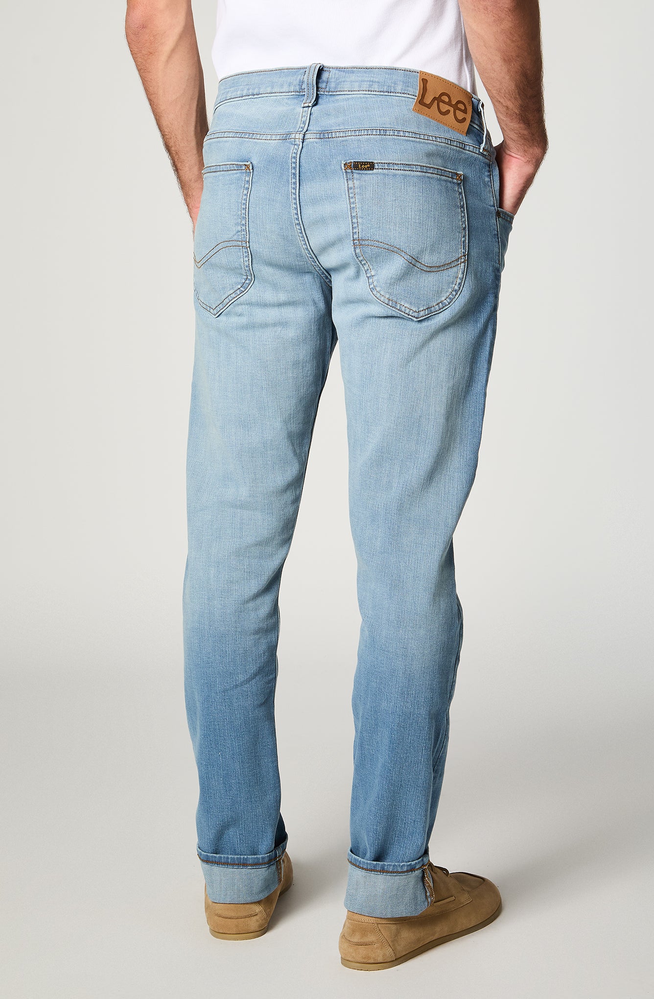Jeans Hombre Luke Slim Tapered Fit Light Blue