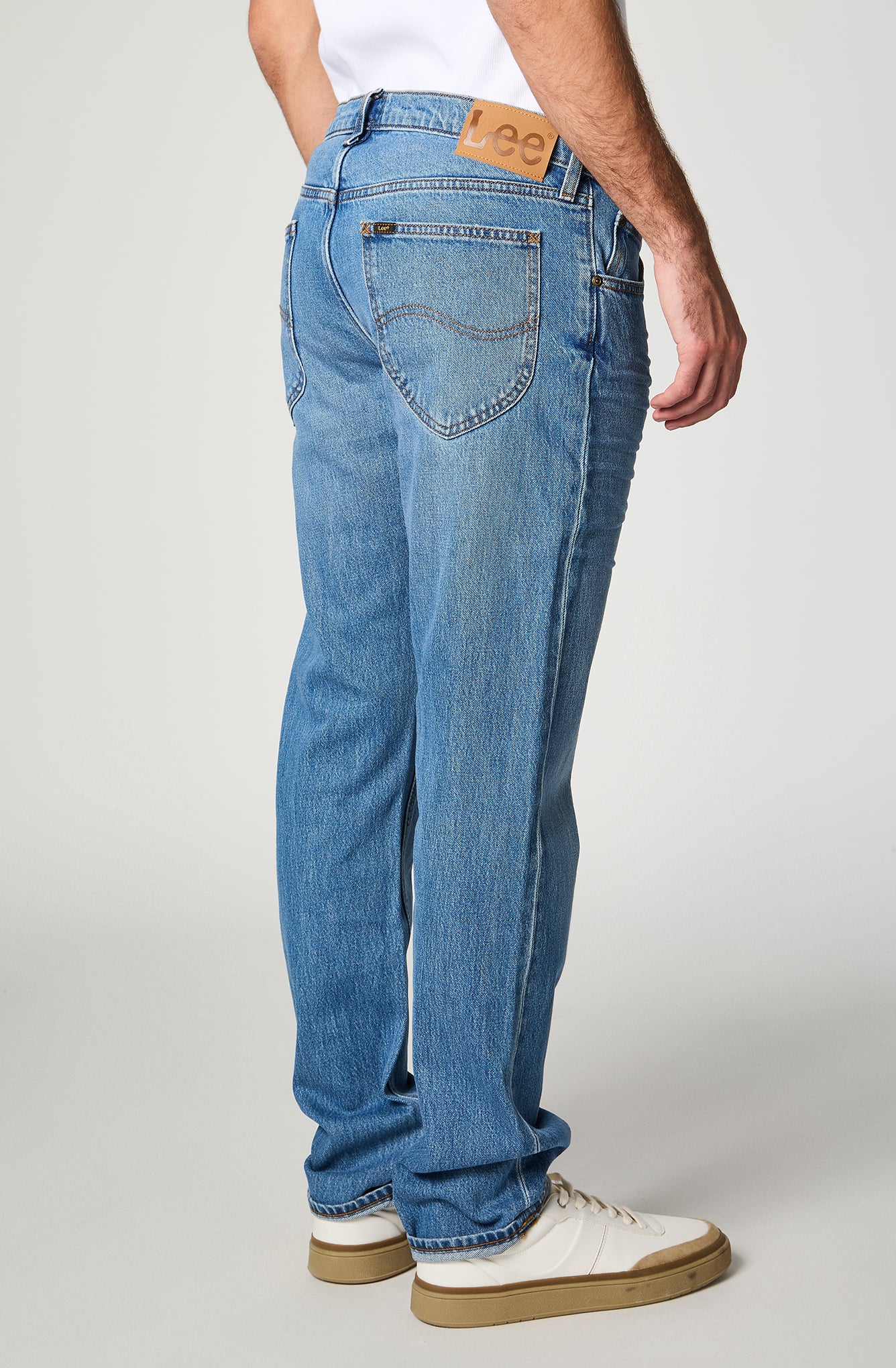 Jeans Hombre Daren Regular Straight Fit Stone