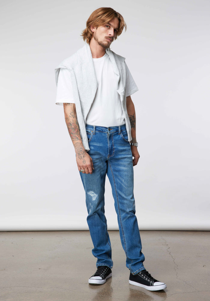Jeans Hombre Luke Slim Tapered Fit Imagine