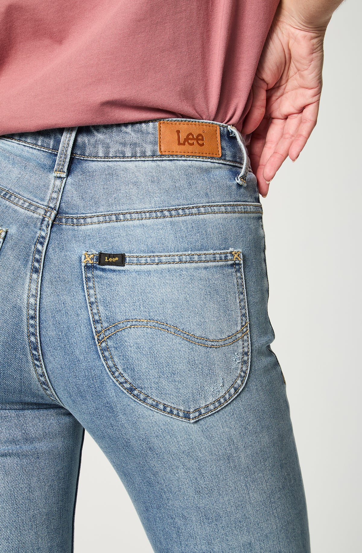 Jeans Mujer Tiro Alto Scarlett High Skinny Fit Light Blue