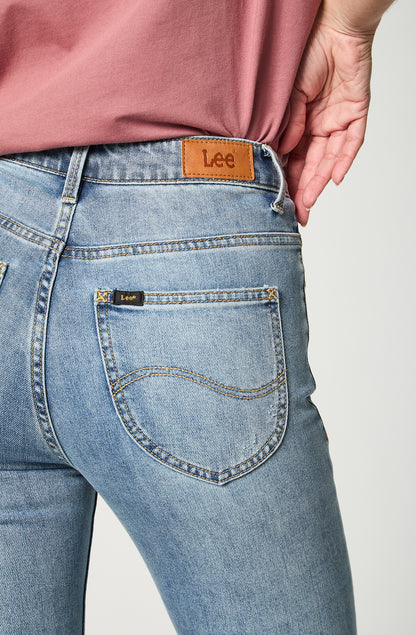 Jeans Mujer Tiro Alto Scarlett High Skinny Fit Light Blue