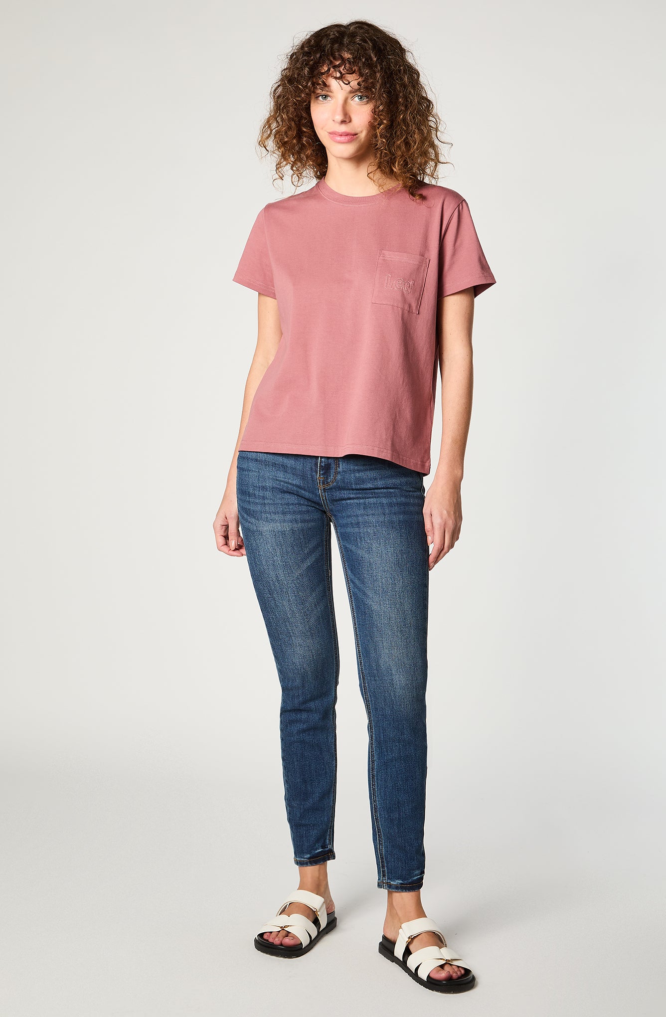 Jeans Mujer Scarlett Skinny Fit Mid Blue