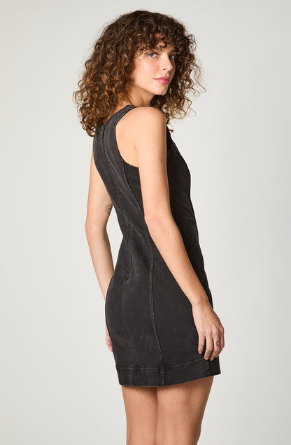 Vestido Mujer Denim Black