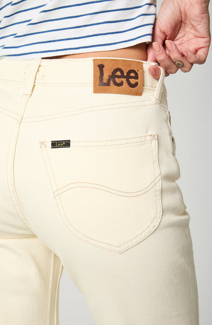 Jeans Mujer Carol Ecru