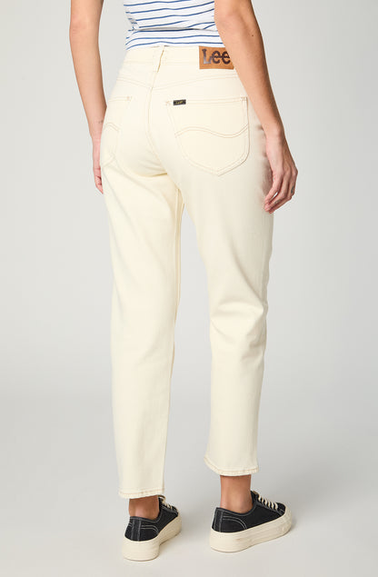 Jeans Mujer Carol Ecru