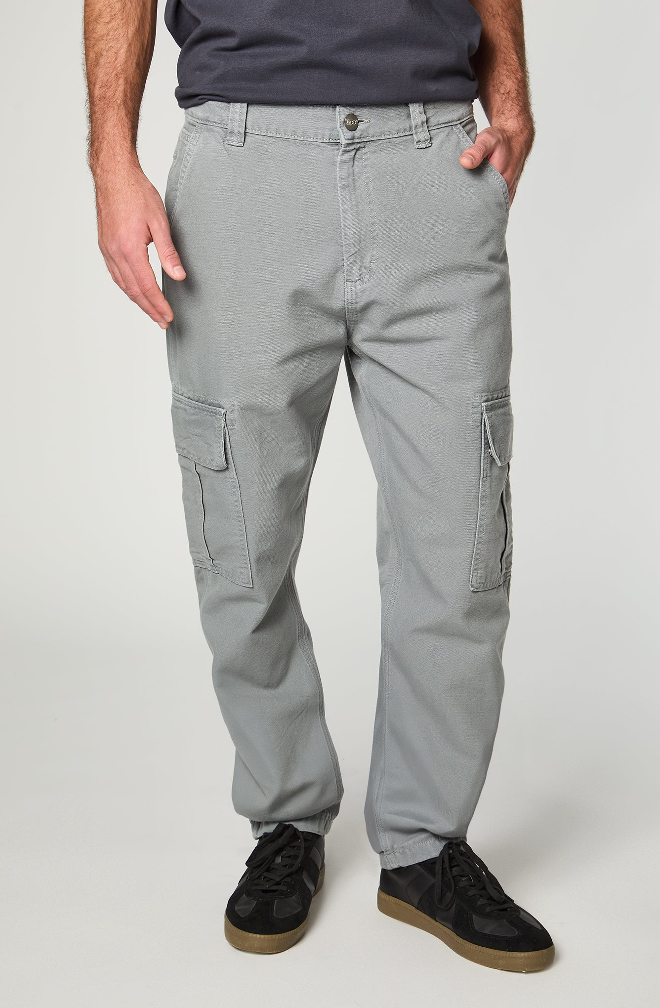 Pantalón Hombre Cargo Lee Gray