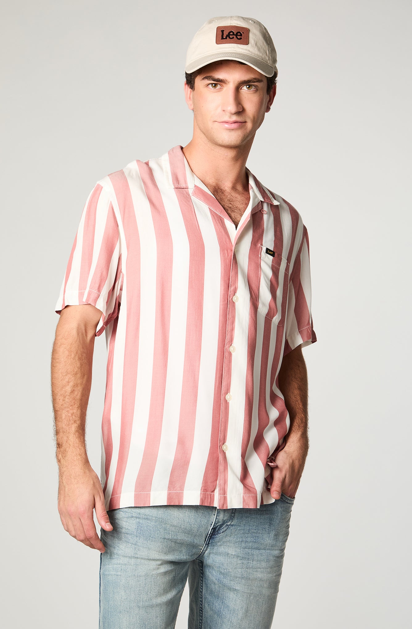 Camisa Hombre Resort Naranjo