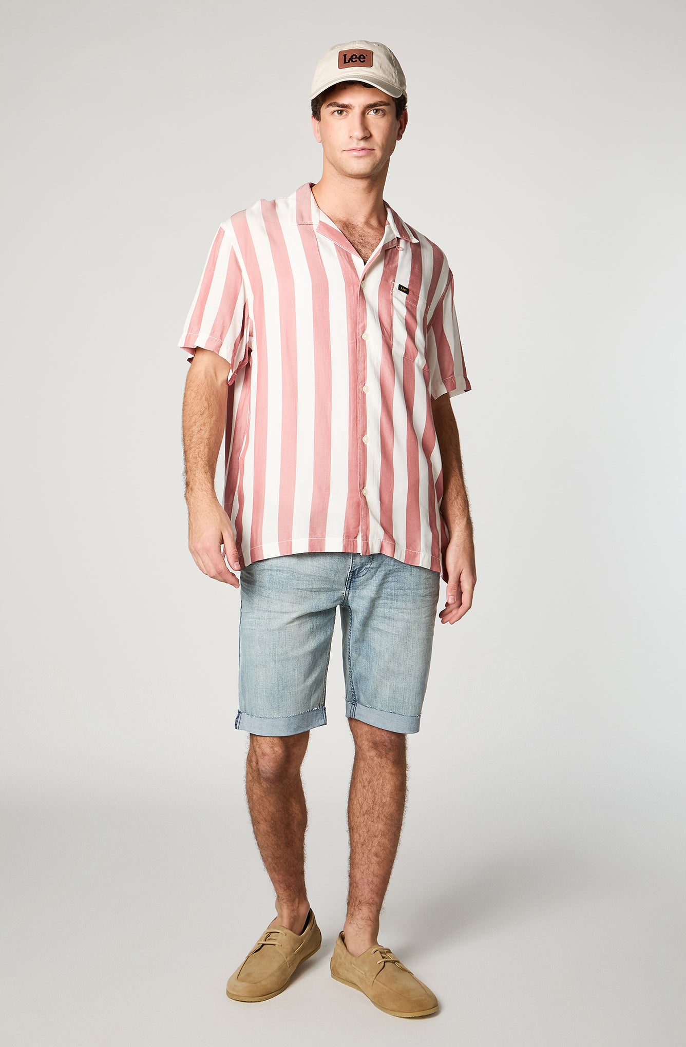 Camisa Hombre Resort Naranjo