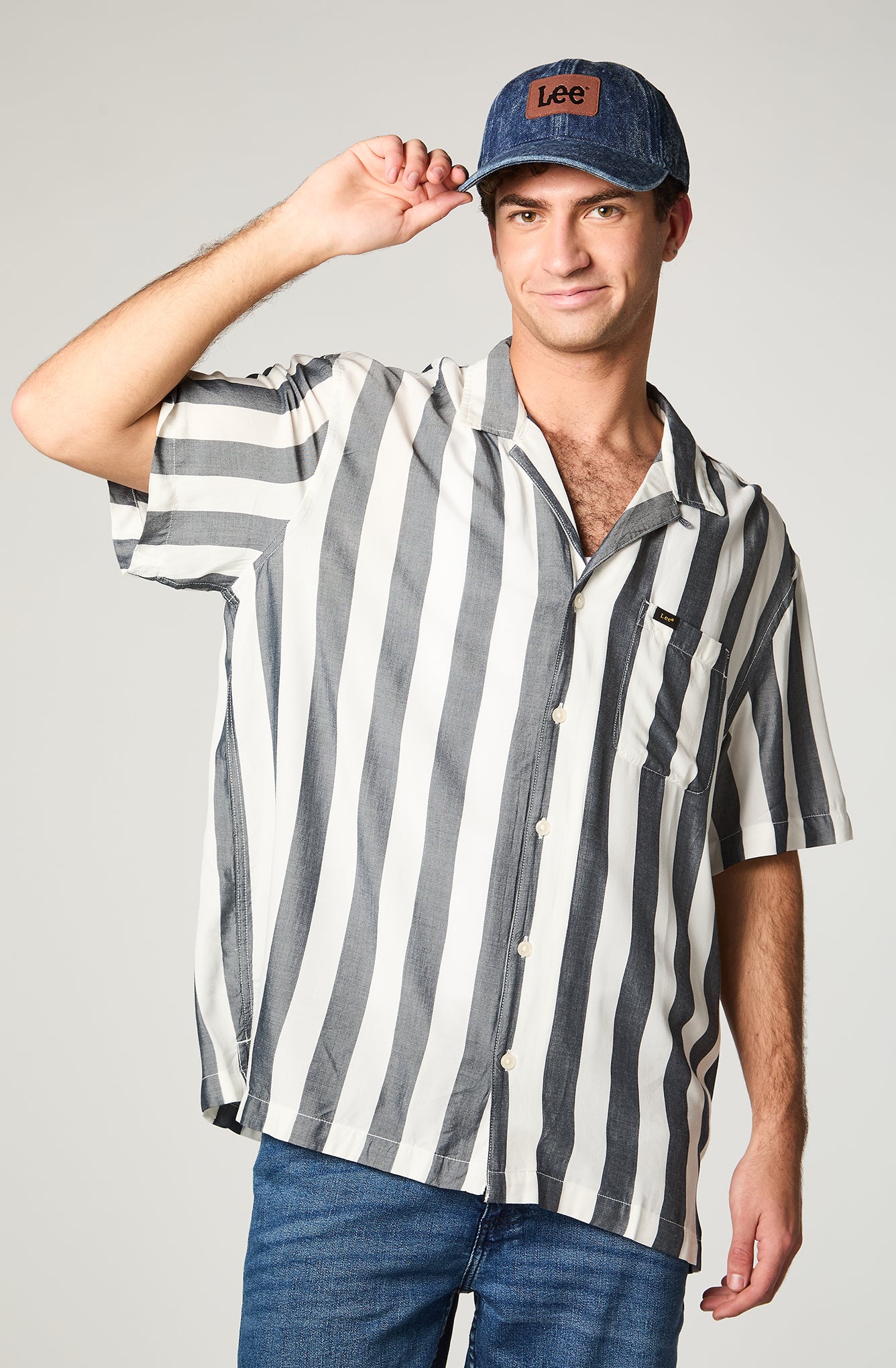 Camisa Hombre Resort Stripes