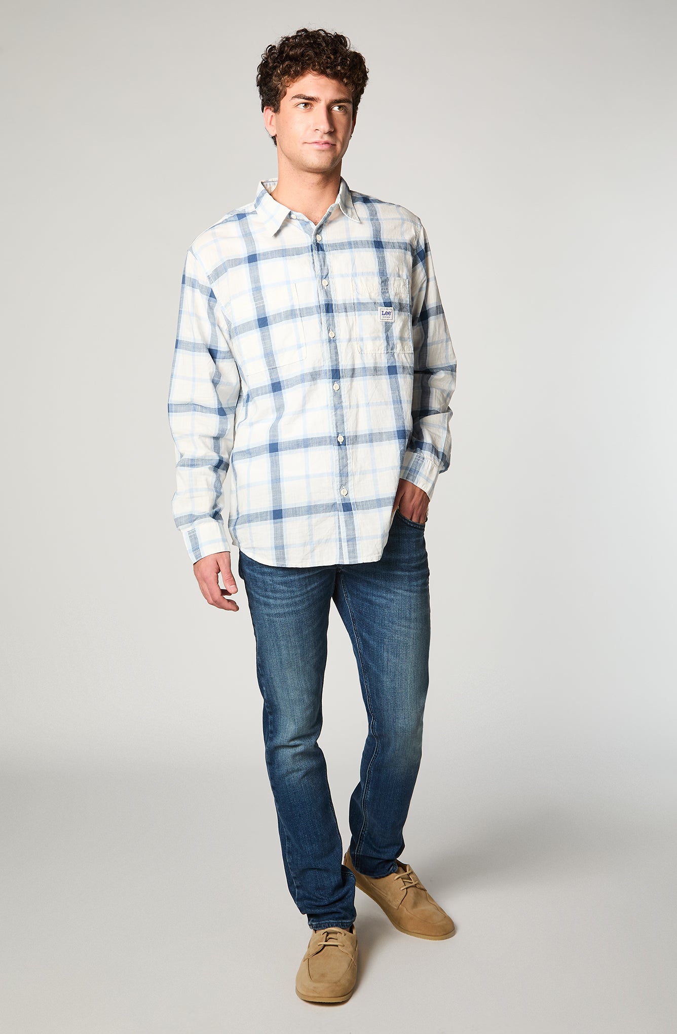 Camisa Hombre Workwear 2.0 Blue