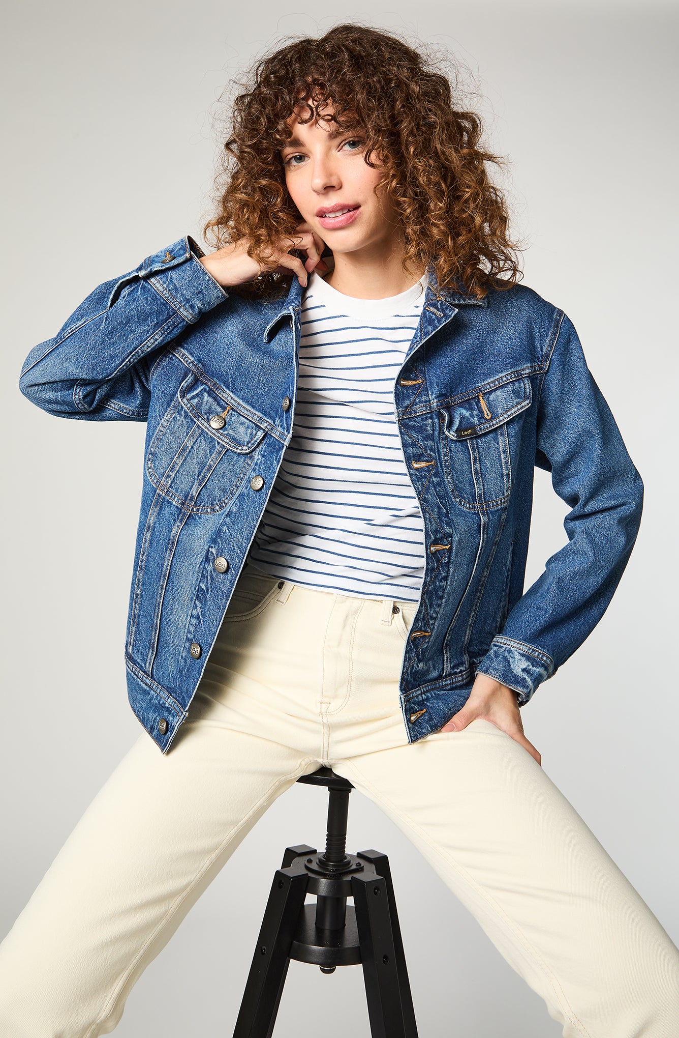 Chaqueta Mujer Loose Rider Tumbling Sky