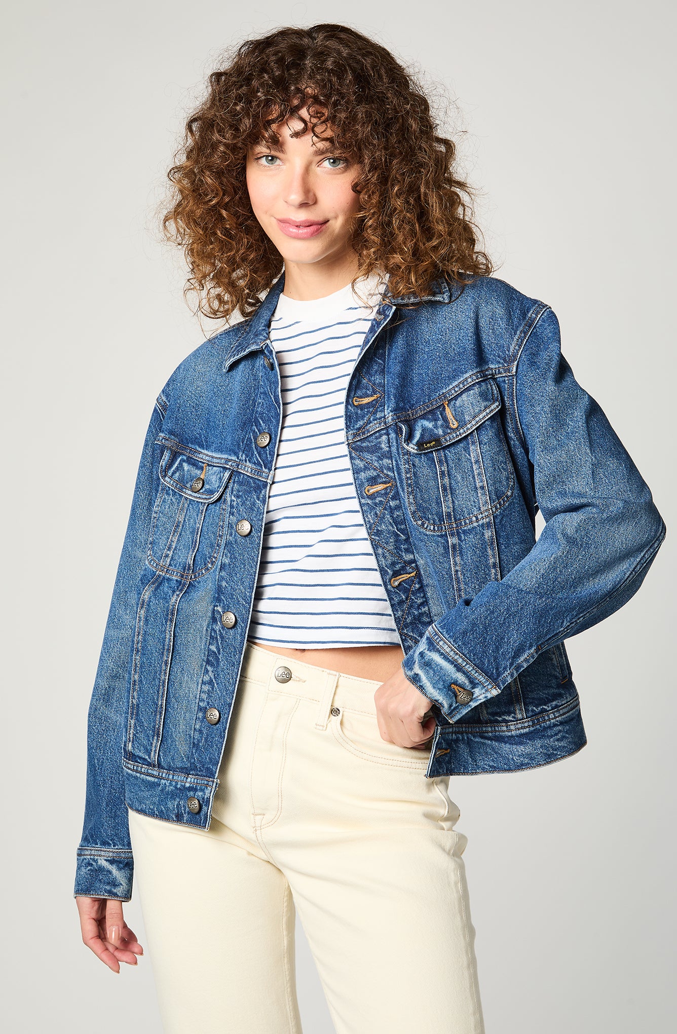 Chaqueta Mujer Loose Rider Tumbling Sky