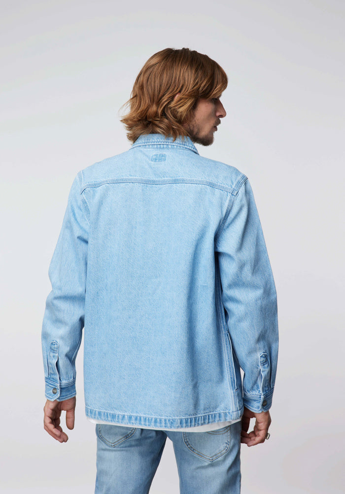 Camisa Hombre  Lowoover  Celeste