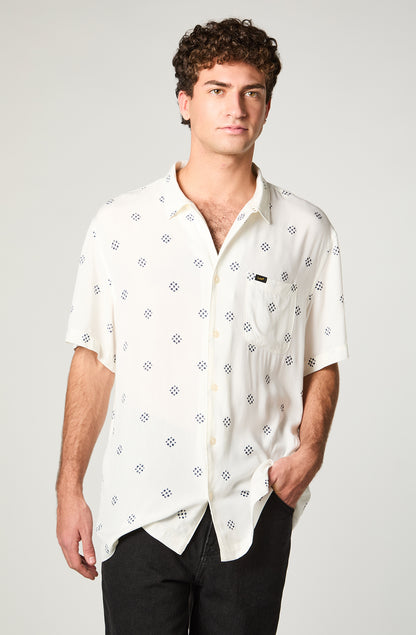 Camisa Hombre Ss Resort Shirt Blanco