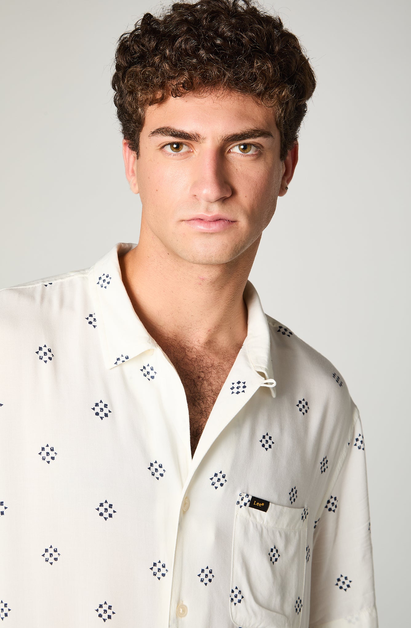 Camisa Hombre Ss Resort Shirt Blanco