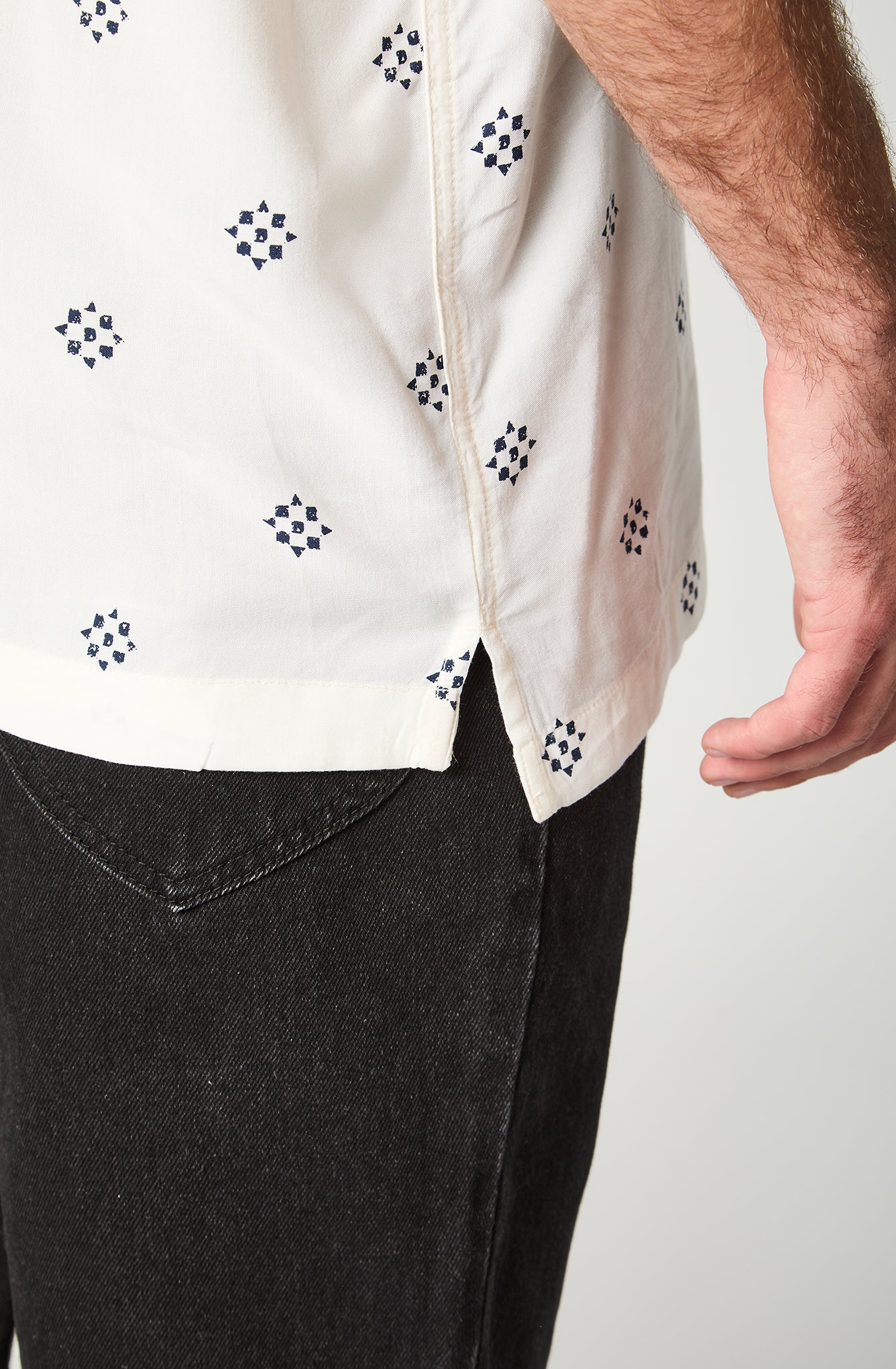 Camisa Hombre Ss Resort Shirt Blanco