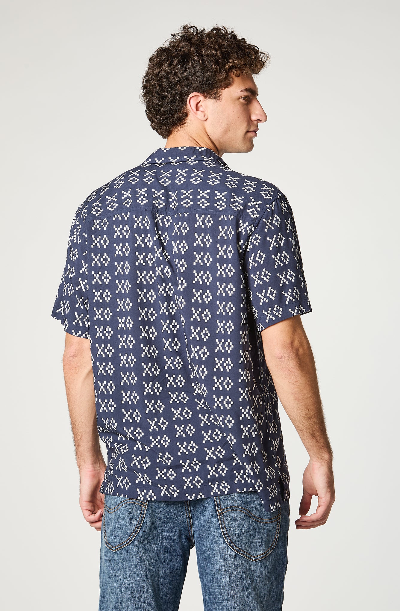 Camisa Hombre Resort Azul