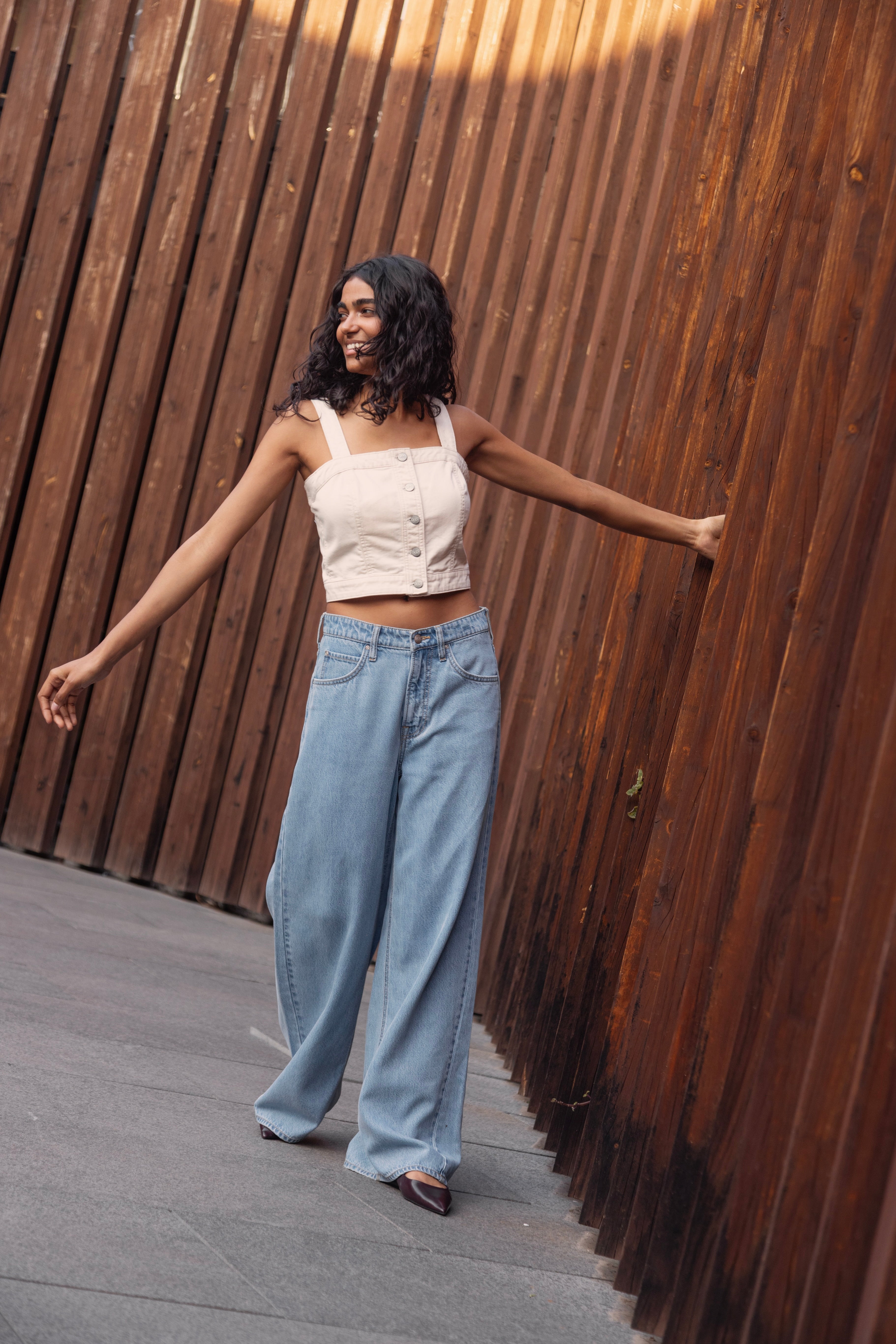 Jeans Mujer Lee Wideleg