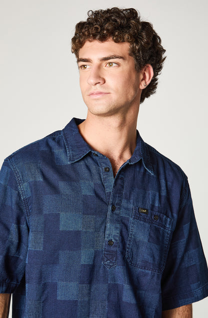 Camisa Hombre Spocket Indigo