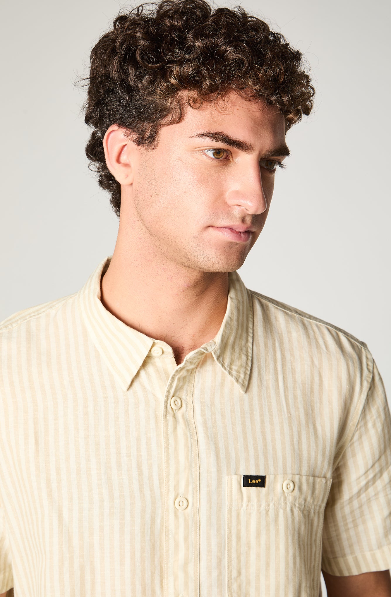 Camisa Hombre Short Leme Azul