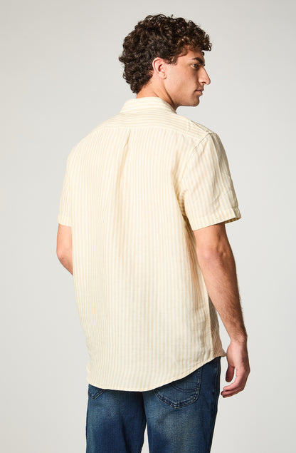 Camisa Hombre Short Leme Azul