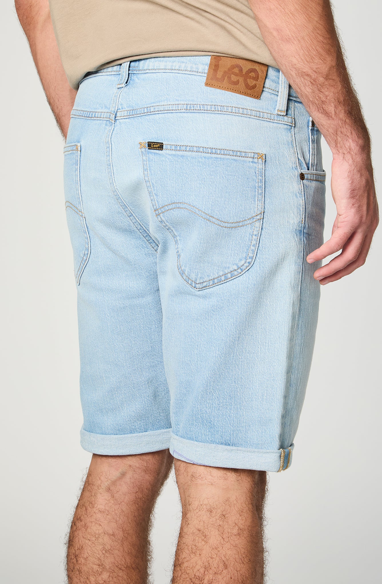 Shorts Hombre 5Pocket  Celeste