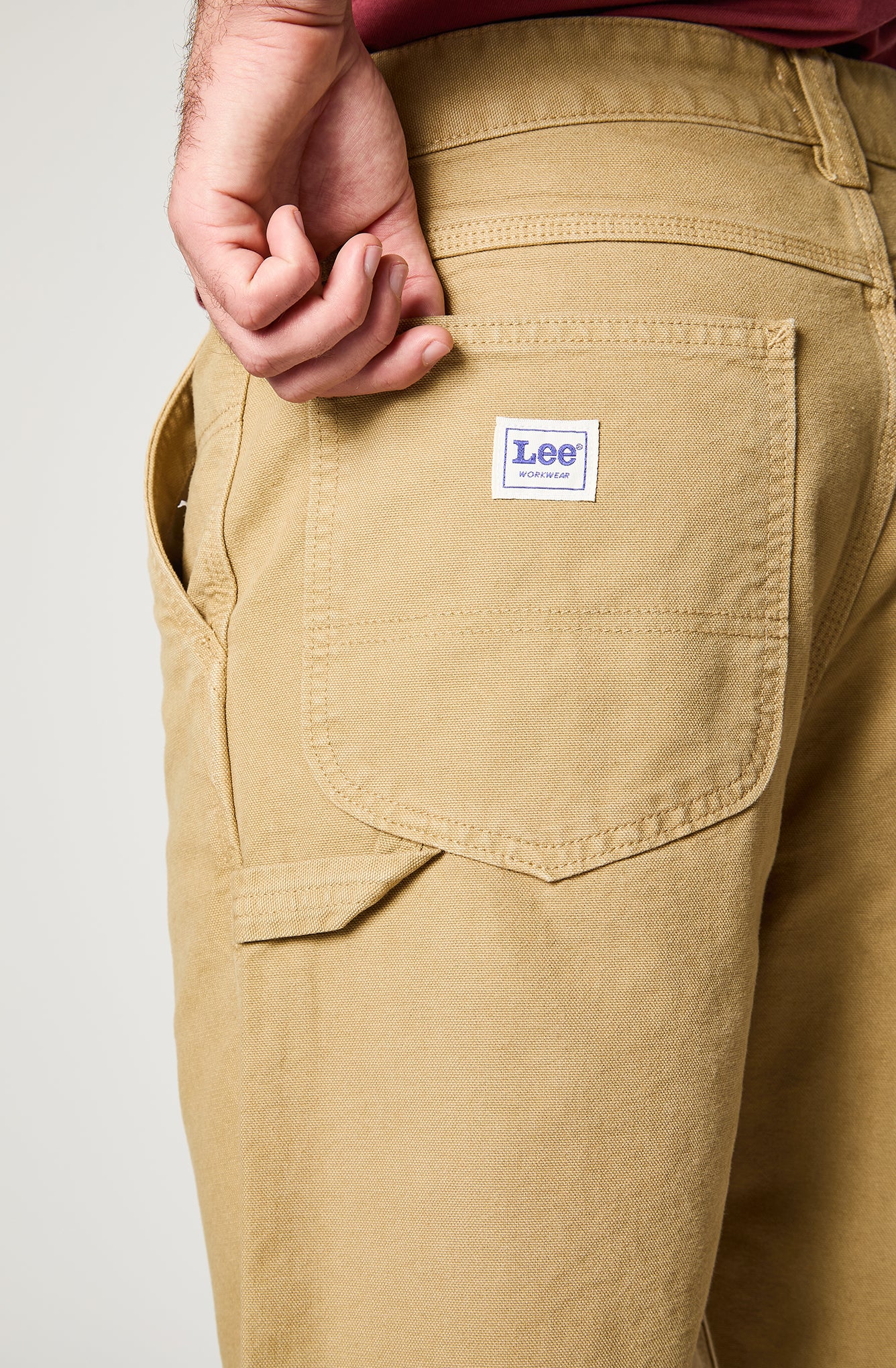 Shorts Hombre Cargo Beige