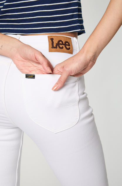 Jeans Mujer Jeans Bresboot White