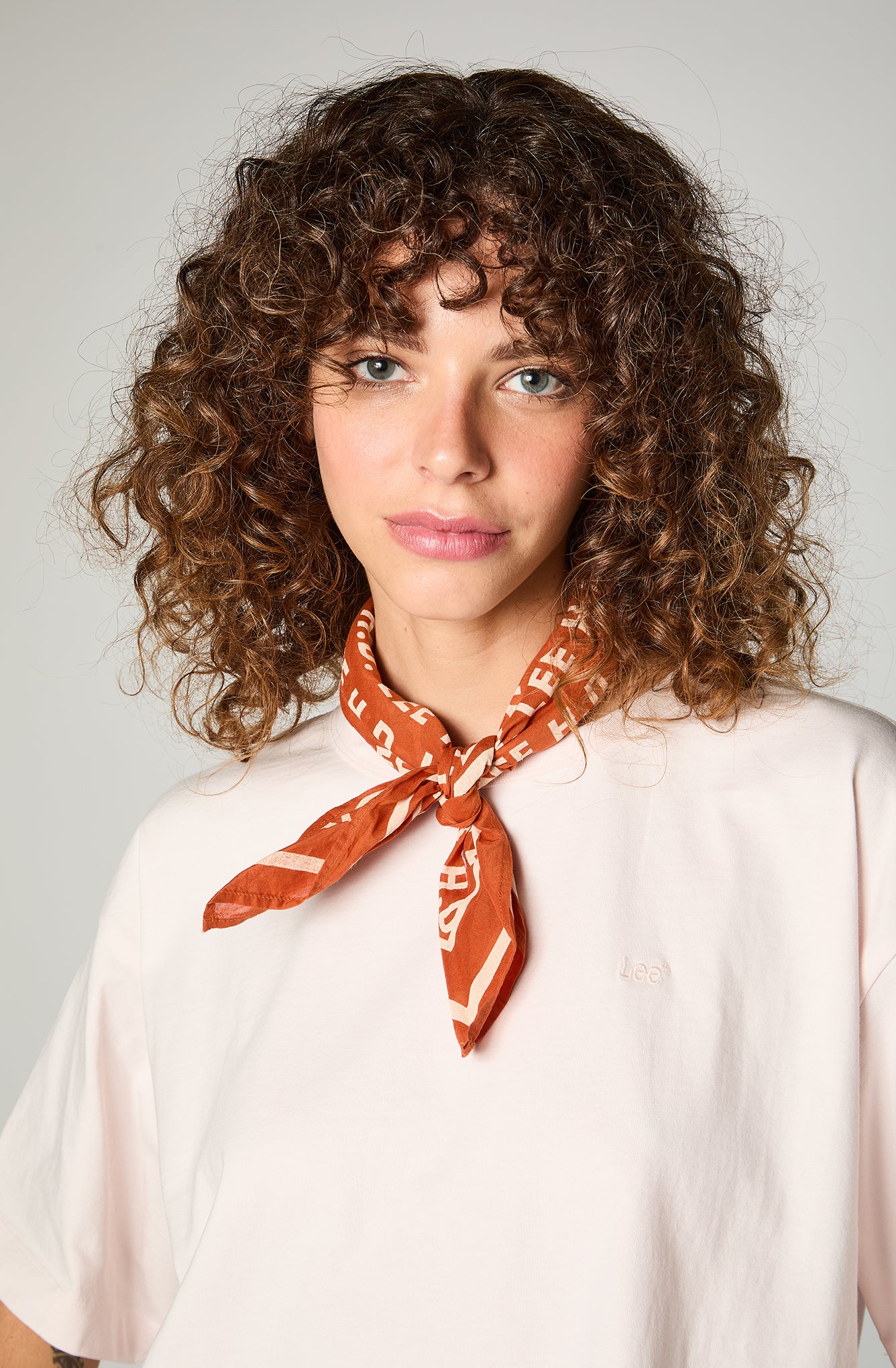 Polera Mujer Cropped Boxy Tee Frost Pink