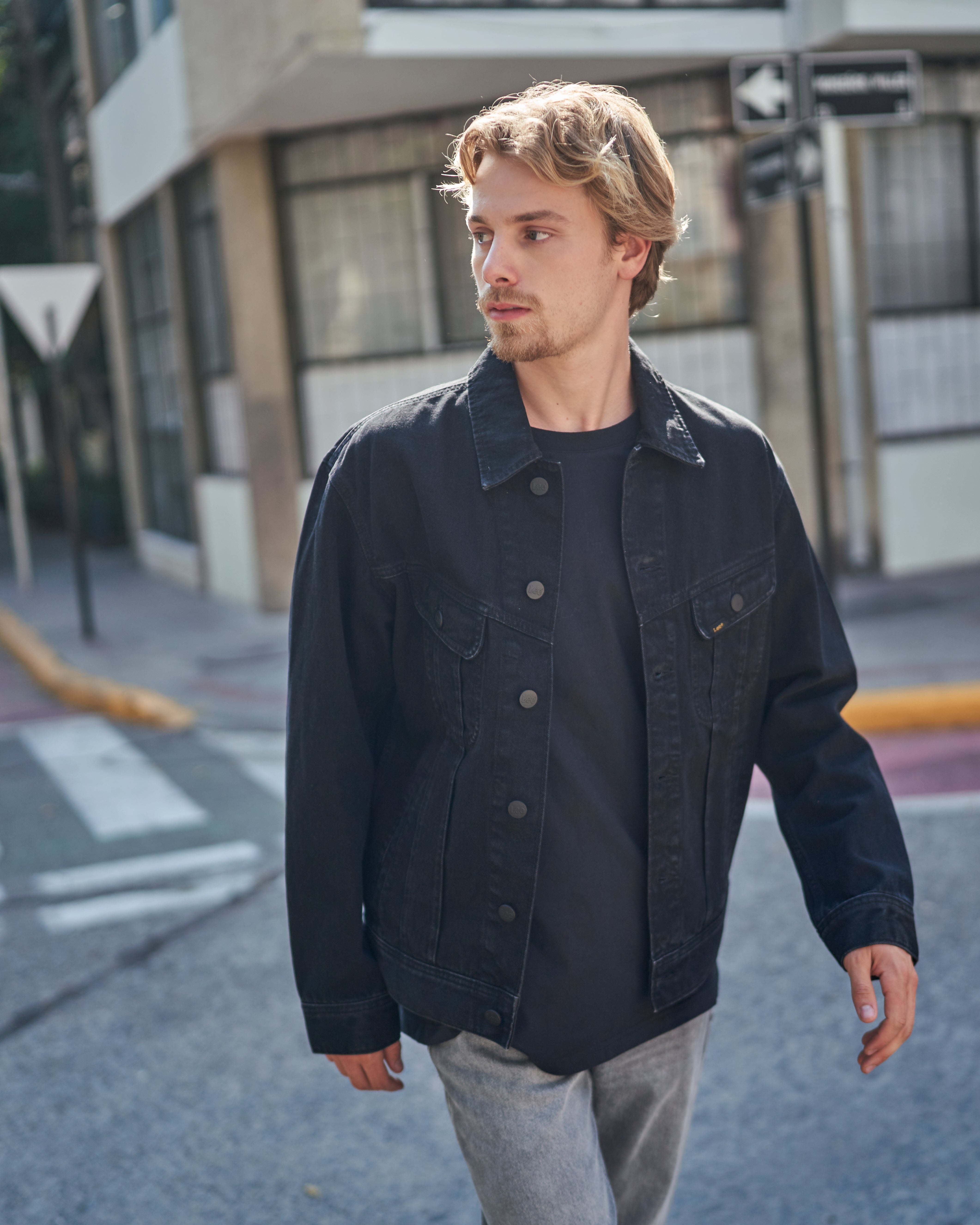 Chaqueta Hombre Rider Jacket Black