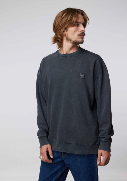 Poleron Lee Logo Loose Black Dusty