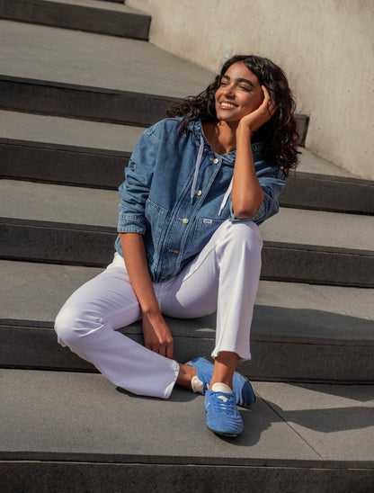 Jeans Mujer Jeans Bresboot White