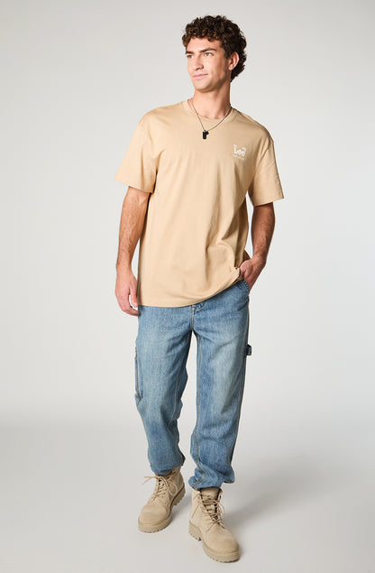 Polera Hombre Lee Basics Beige